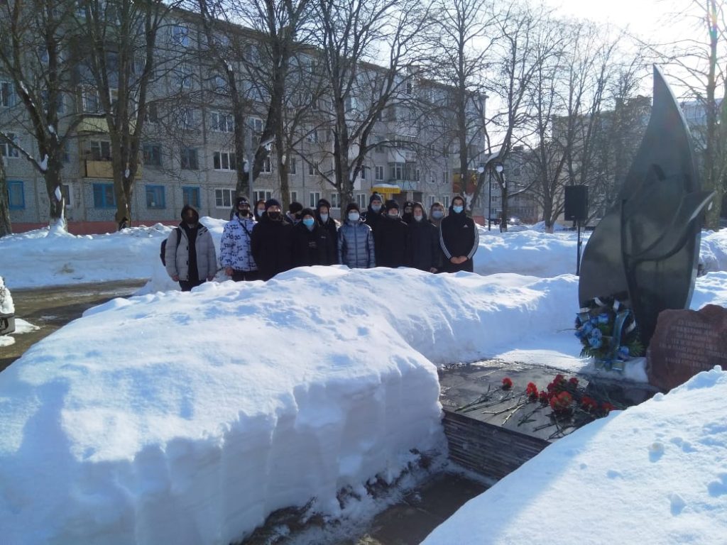 Митинг, посвященный Дню памяти о россиянах, исполнявшим служебный долг за пределами Отечества