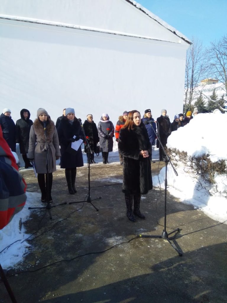 Митинг, посвященный Дню памяти о россиянах, исполнявшим служебный долг за пределами Отечества